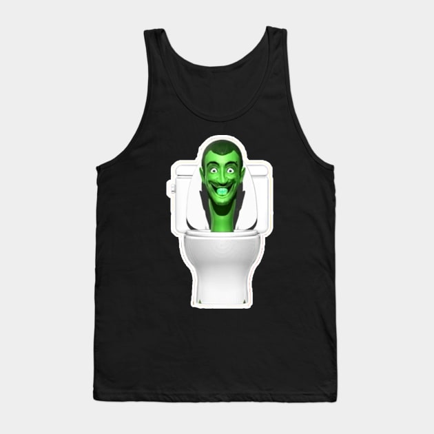 Skibidi Toilet Tank Top by Irintarasovets312